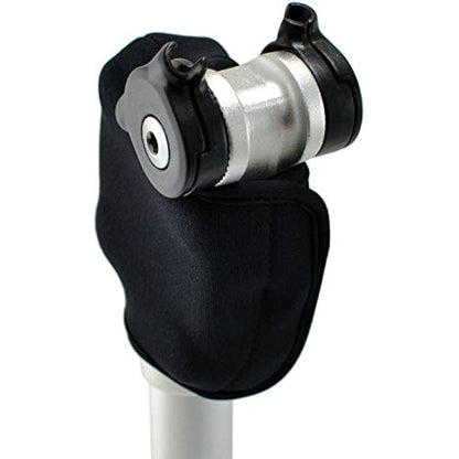 SR Suntour SP12 NCX Suspension Seat Post, Silver, 31.6x400mm, Mountain Bike, Internal Coil w/ Preload Adjust