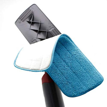 4 Pack Spray Mop Heads Replacement Mop Pads Reveal Mop Cleaning Pad ,Fit for All Spray Mops & Reveal Mops Washable 16.5*5.11 Inches. (Colors)