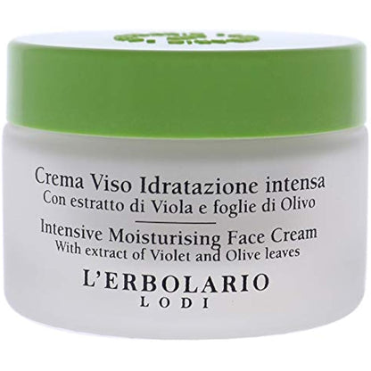 LErbolario Intensive Moisturising Face Cream for Unisex 1.6 oz Cream