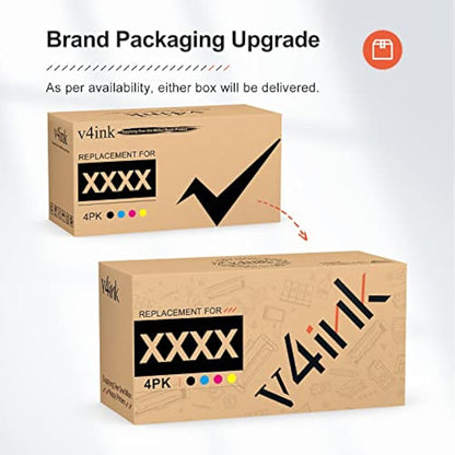 v4ink TN-241 TN-245 Toner Cartridges Compatible for Brother TN241 TN245 HL-3140CW 3142CW 3150CDW 3170CDW DCP-9015CDW 9017CDW 9020CDW MFC-9130CW 9140CDN 9330CDW 9340CDW (Packaging May Vary)
