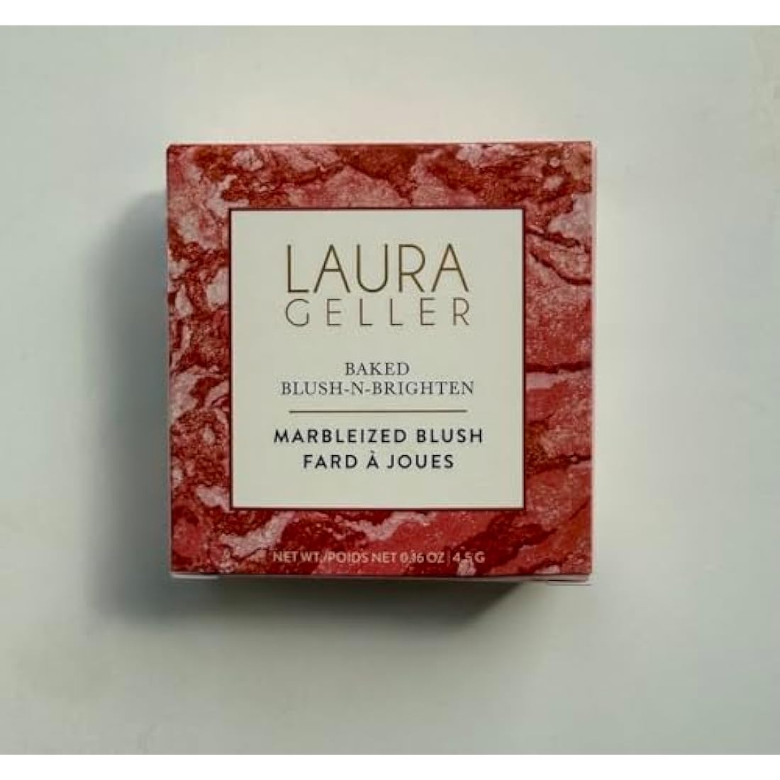 LAURA GELLER NEW YORK Baked Blush-n-Brighten Marbleized Blush- Tropic Hues Creamy Lightweight Satin Finish