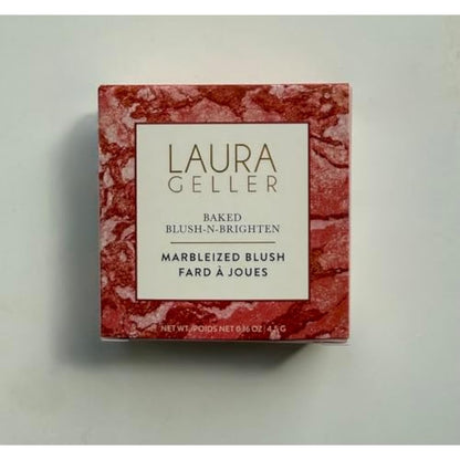 LAURA GELLER NEW YORK Baked Blush-n-Brighten Marbleized Blush- Tropic Hues Creamy Lightweight Satin Finish