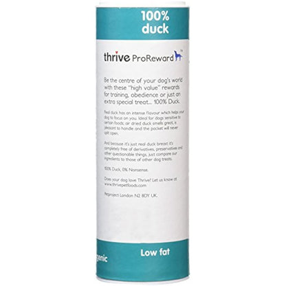 thrive Dog ProReward DUCK TREATS 60g (PACK OF 4)