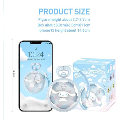 POP MART The Wonderful Time With Sanrio Characters Series Scene Sets Whole Set（8Boxes） 2.5 inches Articulated Character Premium Design gifts for women Fan-Favorite blind box