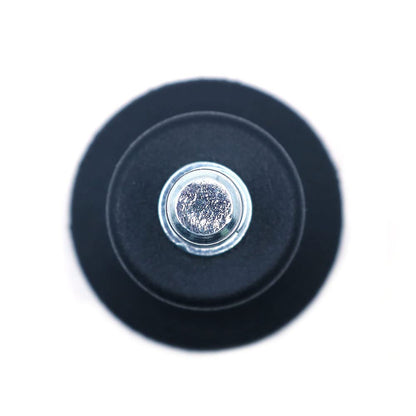 WANGCL Pack of 5 Glide Castors for Office Chair Wheel Replacement, 11mm x 22mm Stem, 50mm Diameter (Black)