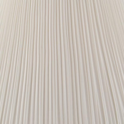 Aspen Creative 33055, Mushroom Pleated Off-White Spider Shade, 7" Top x 13" Bottom x 10" Slant