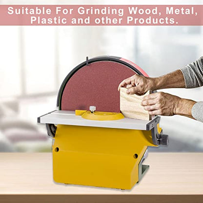 FEIHU 303 mm Sanding Discs,12 Inch Hook and Loop Discs，Grit 5XP60/100/120/180/240/320, 12 inch sandpaper for velcro disc sanders Pack of 30