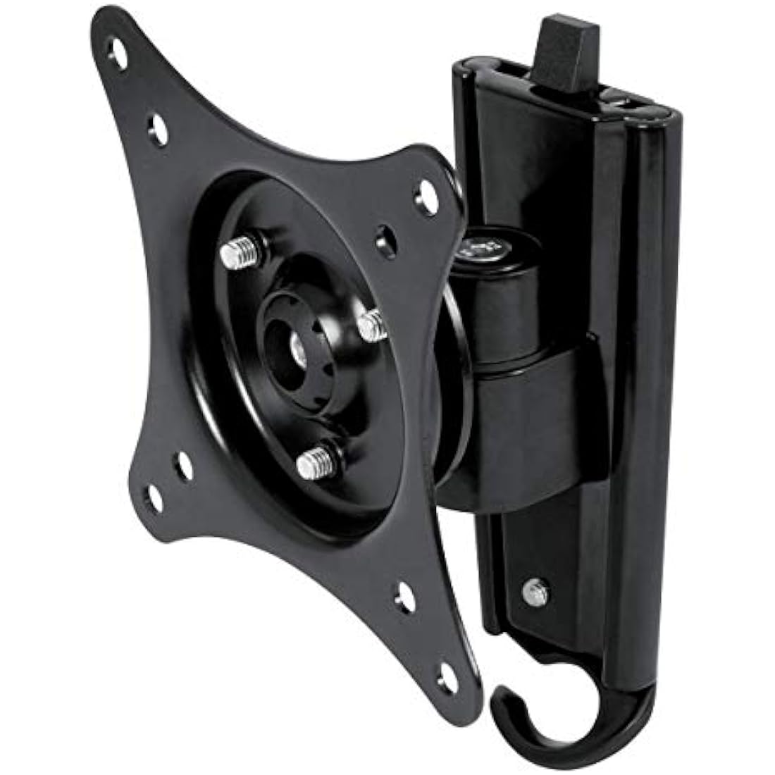 ARCTIC W1A - Extendable Wall Mount Monitor Arm with Quick Fix System, up to 43"/49" Ultrawide Screens and TVs, up to 20 kg (44 lbs), 360° Rotation - Black