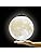 KRUIHAN 3D Print Led Moon Lamp Hang Ceiling Lamp Moon Light Night Light for Kids Room Restaurant Bed Room Living Room 18CM