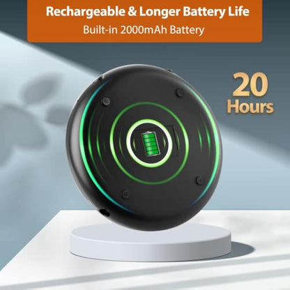 Hernido Portable CD Player for Car, Compact Disc Personal CD Player with FM Transmitter, USB Rechargeable CD Player with Headphones, Shockproof/Resume Playback Walkman