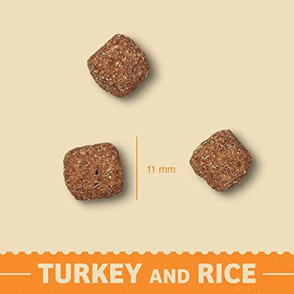 James Wellbeloved Adult Small Breed Turkey & Rice 7.5 kg Bag, Hypoallergenic Dry Dog Food
