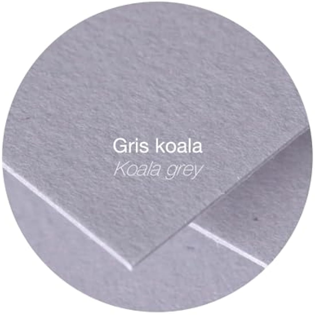 Clairefontaine - Ref 5328C - Pollen Envelopes (Pack of 20) - 140 x 140mm Sized, 120gsm Paper, Gummed Seal, Inkjet & Laser Printer Compatible, Acid Free - Koala Grey