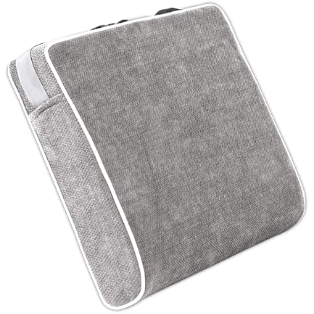 Justsafe 10cm Thick Extra Large Memory Foam Seat Cushion - XL Orthopaedic Ergonomic Office Chair Cushion for Back, Sciatica & Tailbone Pain Relief - Non-Slip Support Car, Desk & Wheelchair Cushion