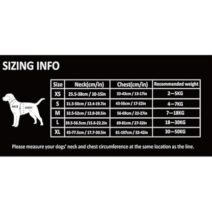 WINHYEPET No-Pull Dog Harness,Adjustable Outdoor Vest Reflective Nylon Soft Pet Harness Dog Suitable Small Medium Large Breeds TLH5654(Orange,XL)