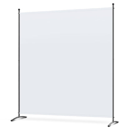 Angel Living 1 Panel Room Divider, Privacy Screen Composed of Polyester Fabric and Sturdy Iron Frame