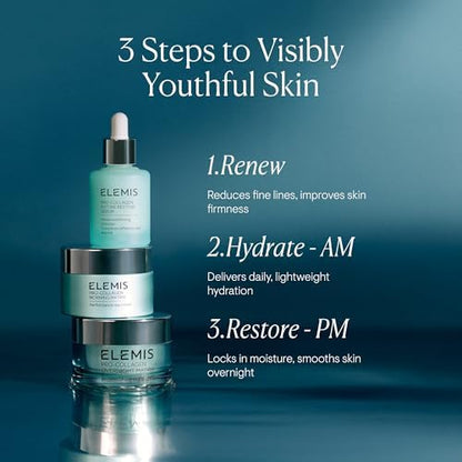 Elemis Pro-Collagen Night Cream & Morning Matrix 50ml – Day-to-Night Anti-Aging Skincare for Firmer, Smoother, Hydrated Skin