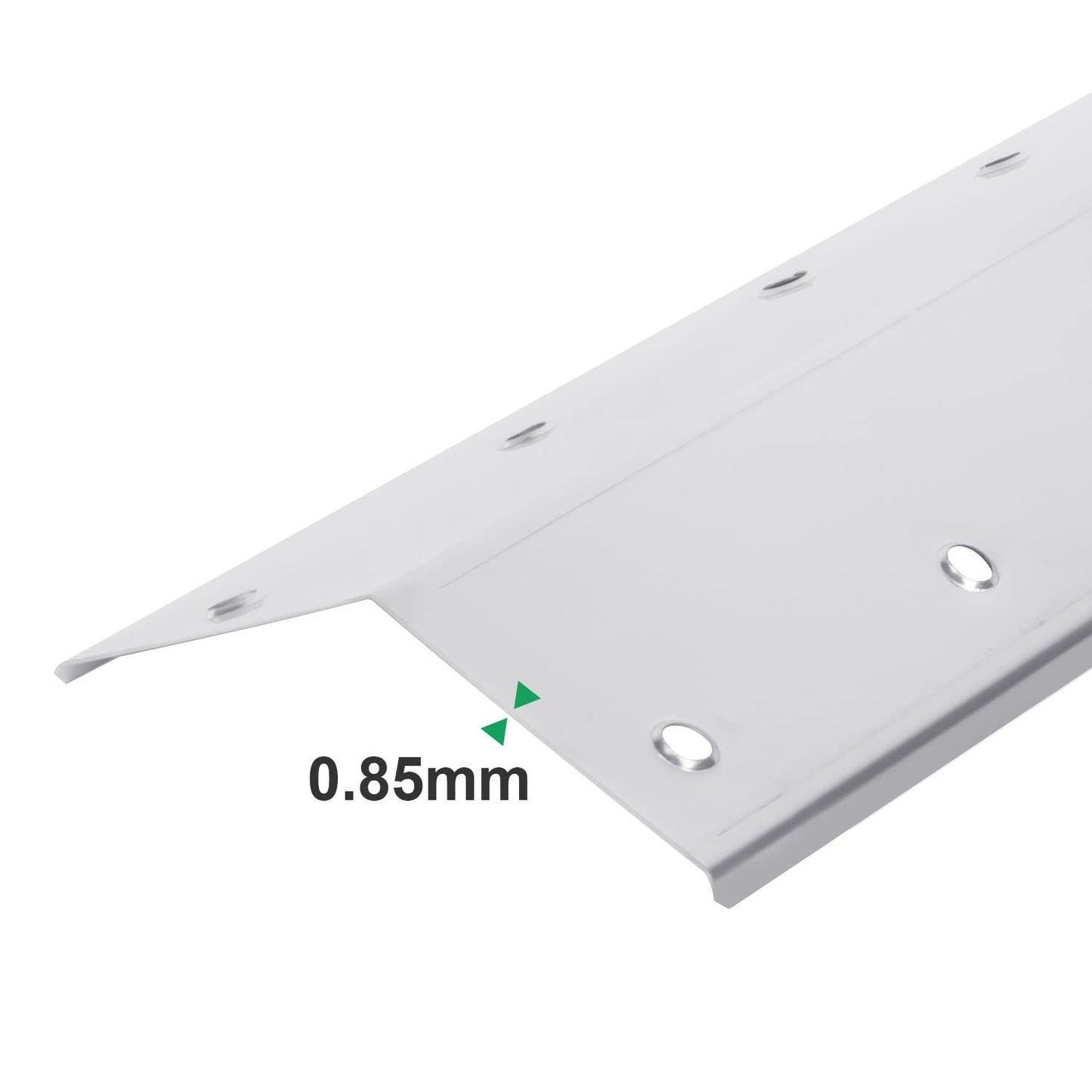 WELL GRILL 41 x 12.7cm Stainless Steel Flavorizer Bar BBQ Heat Shield Plates Outdoor Barbecue Replacement Parts for Outback, Blooma, Ultar, Charbroil,