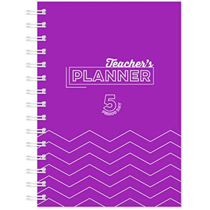 Silvine A5 Teacher's Academic Planner & Record with Durable Hardback Covers and 204 x5 Period Planner Pages, 1 unit
