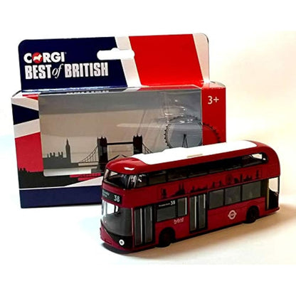 Corgi GS89202 Best of British New Routemaster For London Model, Red,13.4 x 17.2 x 6.2 cm; 244.5 Grams