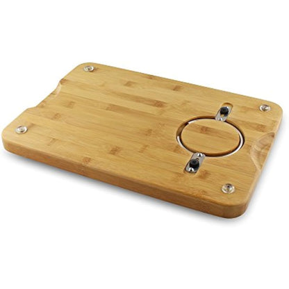 Deluxe Spiked Bamboo Wooden Roast Joint Carving & Cutting Board