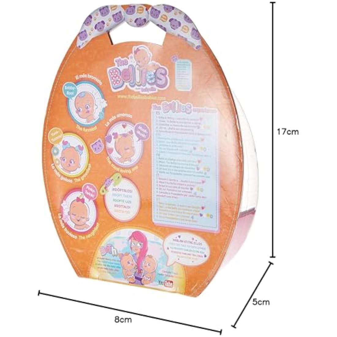 Splash-Toys The Bellies - Mimi -Miao, Interactive Doll for Boys and Girls Ages 3-8 (Famous 700015161)