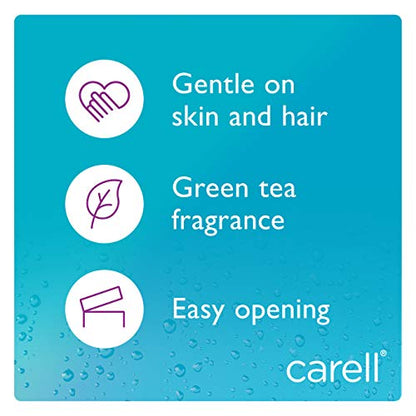 Clinell Skin Everyday Shampoo Sachets - Box of 100 Sachets - 7ml each Sachet - Dermatologically Tested & Travel Friendly with Green Tea Fragrance