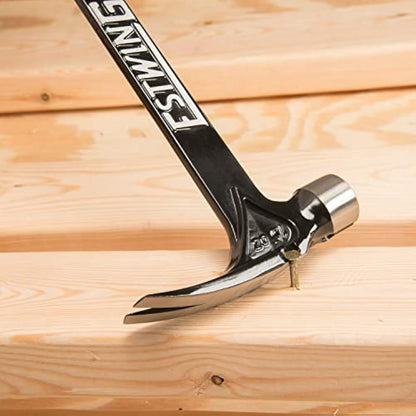 Estwing E15S 15oz Ultra Framing Hammer, Smooth Face, Leather Grip
