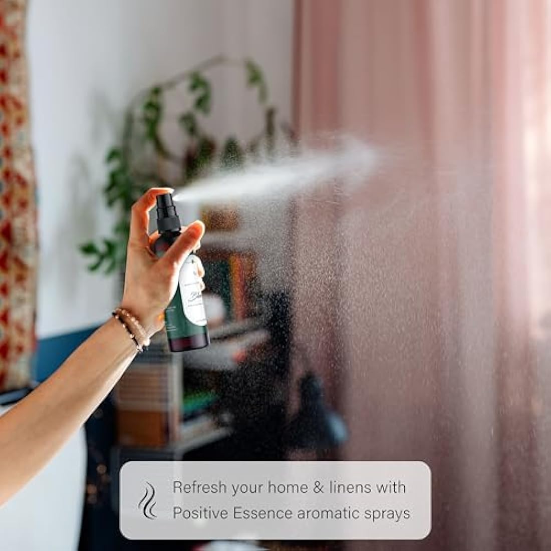 Natural Room & Linen Spray, A1 Bloom, Made with Essential Oils & Natural Vegan Ingredients - Freshen Your Space with the Soothing Floral Aroma - Safe for All Family Members - Essential Oil Blend
