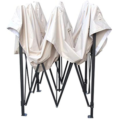 All Seasons Gazebos 2.5x2.5m Pop Up | Heavy Duty, Fully Waterproof Gazebo, High-Grade Materials (Beige)