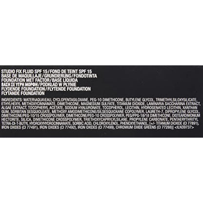 MAC Studio Fix Fluid Foundation SPF15 NC20
