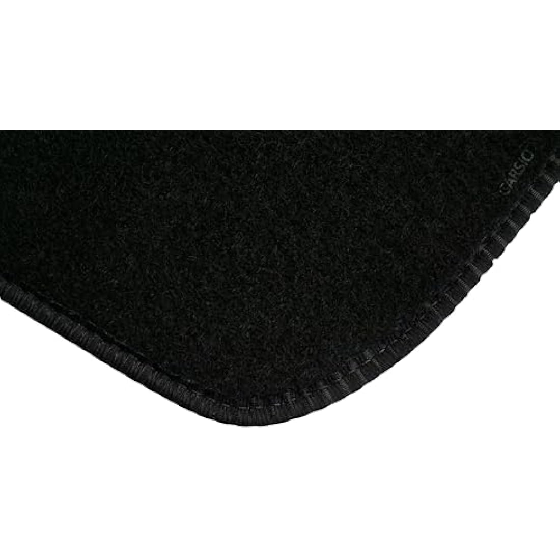 Carsio Carpet Car Mats For Kia Picanto 2017+ Onwards Tailored Fit Floor Mat Set Complete Accessory Black Custom Fitted - All Weather, Anti-Slip Backing & Black Trim