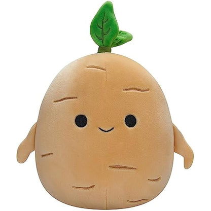 Squishmallows Original 7.5-Inch Tan the Ginseng - Little Ultrasoft Official Plush
