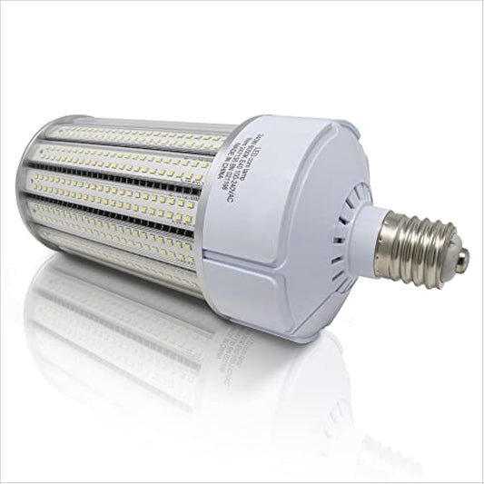 Bright Source LED Corn Light Bulb, 240w E40, 6000k Daylight, 34,800 Lumen 140 Lumens Per Watt, 360° Beam Angle, Replaces Metal Halide/Son/HID/HPS, for Street/High Bay Parking/Garage/Warehouse/Factory