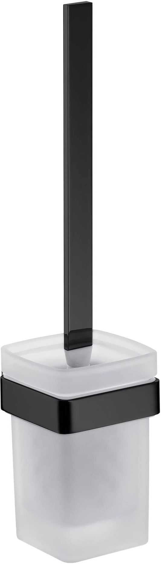 Emco Loft Satin Glass Brush Set, Black