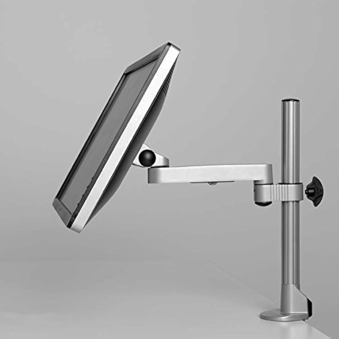 ThingyClub Monitor Desk Mount Bracket stand Arm for 10"-30" LCD LED Screens, Max VESA 100x100mm up to 8kg(17.6lbs) Weight Capacity (Single Arm)