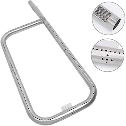 LOKHING 41862 52 CM Grill Burner for Weber Q200, Q220, Q2000 Q2200, 396000, 396001, 396002, 566002, 53060001, 54060001, Grill Burner Tube Pipe Kit Replacement for Weber 69956/60041