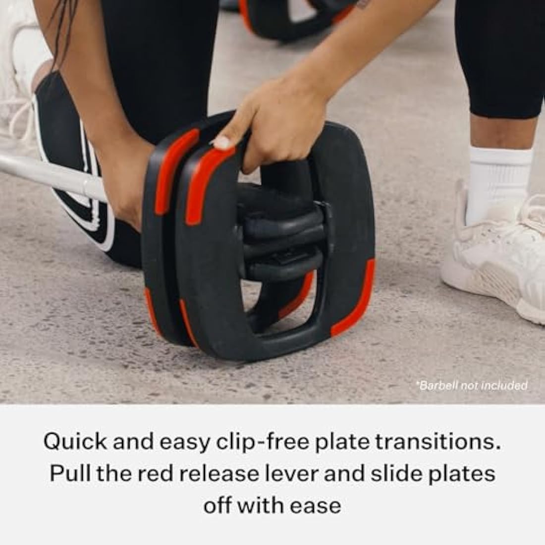 Les Mills™ Dual Purpose Ergonomic Exercise Weight Plates for Total Body Workouts