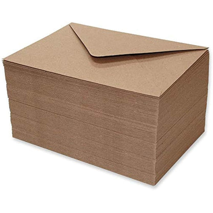 Craft 2337- 150 5X7 Kraft Envelopes