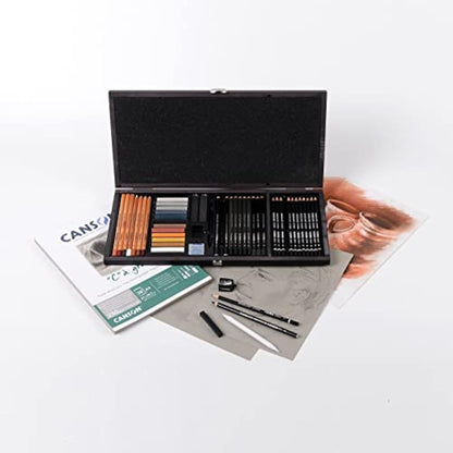 LYRA Rembrandt Art Specials, Fine Art Sketching Set, 47 Pieces, Assorted Pencils, For Professionals & Students
