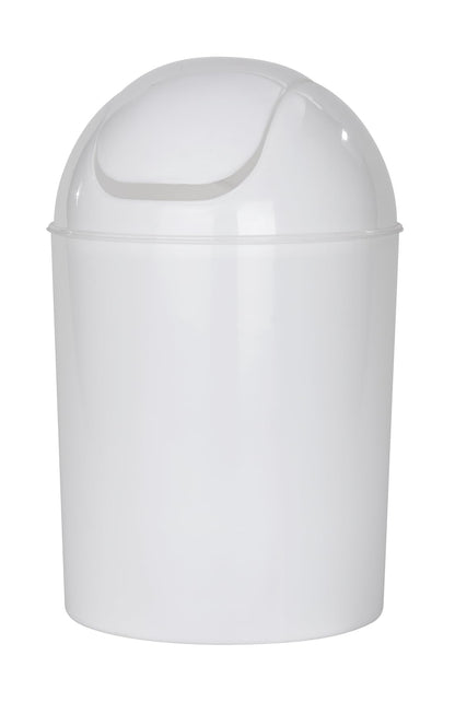 WENKO Pedabin Economic Blanco 20x30 cm, PP, White, 20 x 20 x 30 cm