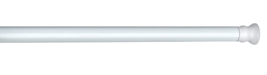 Wenko 19206100 Telescopic shower rail extra strong. ? 2,8 cm, Metal Aluminium, White