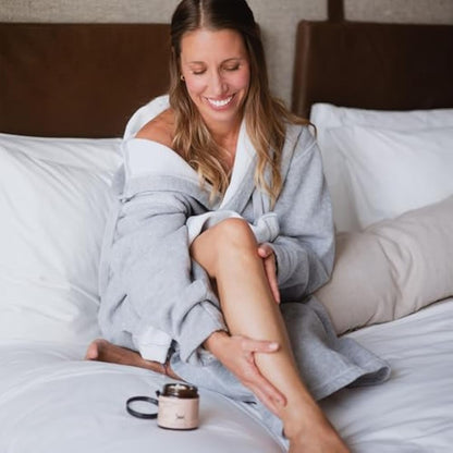 Sweet Bee Magnesium Butter - Soothing Magnesium for Sleep & Relaxation with Shea Butter - Moisturizing Magnesium Balm for Muscle Recovery - Nourishing Magnesium Cream for Sleep - Lavender 120ml