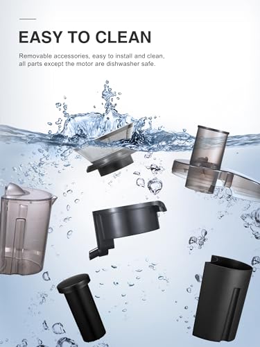 Juicer, Reemix Centrifugal Juicer Machines Whole Fruit and Vegetable 800W, 3-inch Wide Mouth Juicer Extractor with 2 Speeds, Brush Included Easy to