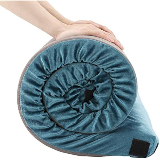 Underwood Aggregator Camping Memory Foam Mattress - 5/7CM Roll Up Camping Mat for Tent, Floor, Portable Sleeping Mattress with Storage Bag for Adults, Thick Sleeping Pad, Also Suitable for Car Camping