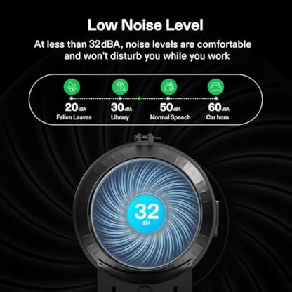 VIVOSUN Duct Fan 150 mm Extractor Fan 693 m³/h with E12 Speed Control Carbon Filter & 240 cm Air Duct AeroZesh T6 Exhaust Set Cooling and Ventilation System for Grow Tent