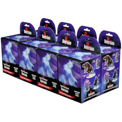 WizKids Dungeons and Dragons Icons of the Realms - Boneyard 8ct Brick (Set 18), DnD Miniatures
