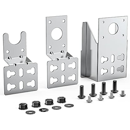 Onlyfire Universal Barbecue Grill Stainless Steel Rotisserie Motor Bracket Set
