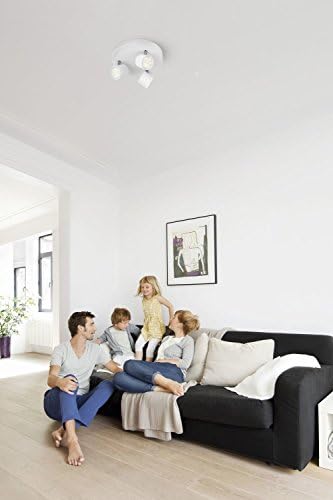 Philips myLiving Star 3 SpotLight Spiral Ceiling Light (Integrated 3 x 3 W LED Bulb) - White