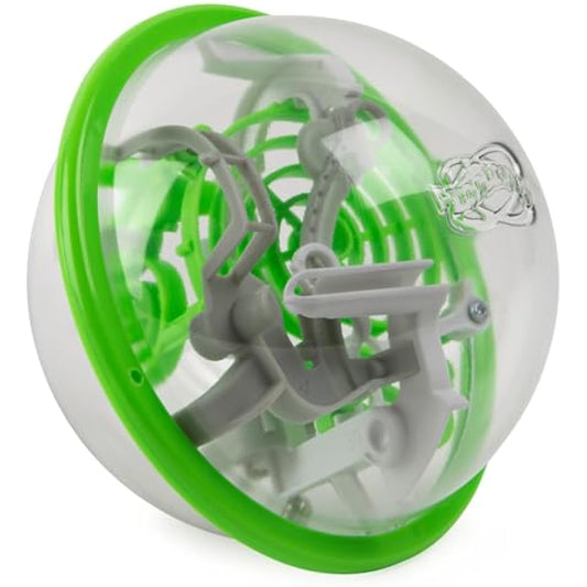 Perplexus GO! Spiral, Compact Challenging Puzzle Maze Skill Game, for Adults and Kids Ages 8 and up (Styles Vary)