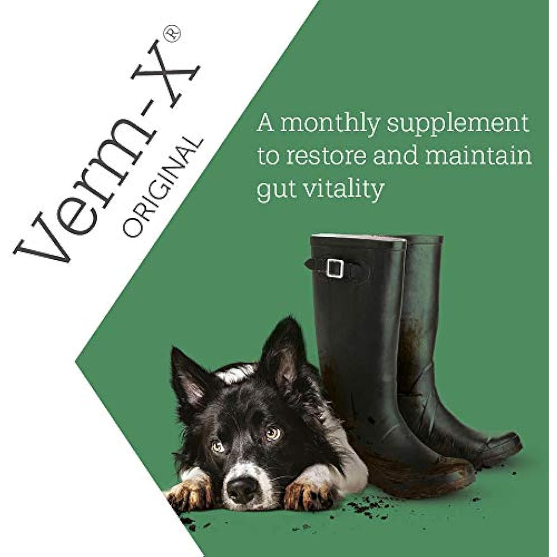 Verm-X All Natural Liquid for all Dogs. Supports  Intestinal Hygiene. Vet Approved. UFAS Assured.  Restores and Maintains Gut Vitality. Wormwood Free Recipe.